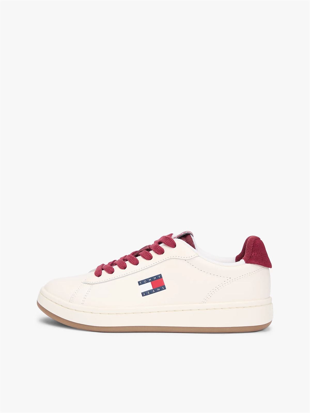 Zapatillas Tommy Jeans Calico/Deep Dahlia EN0EN028150F7W8A - Imagen 1
