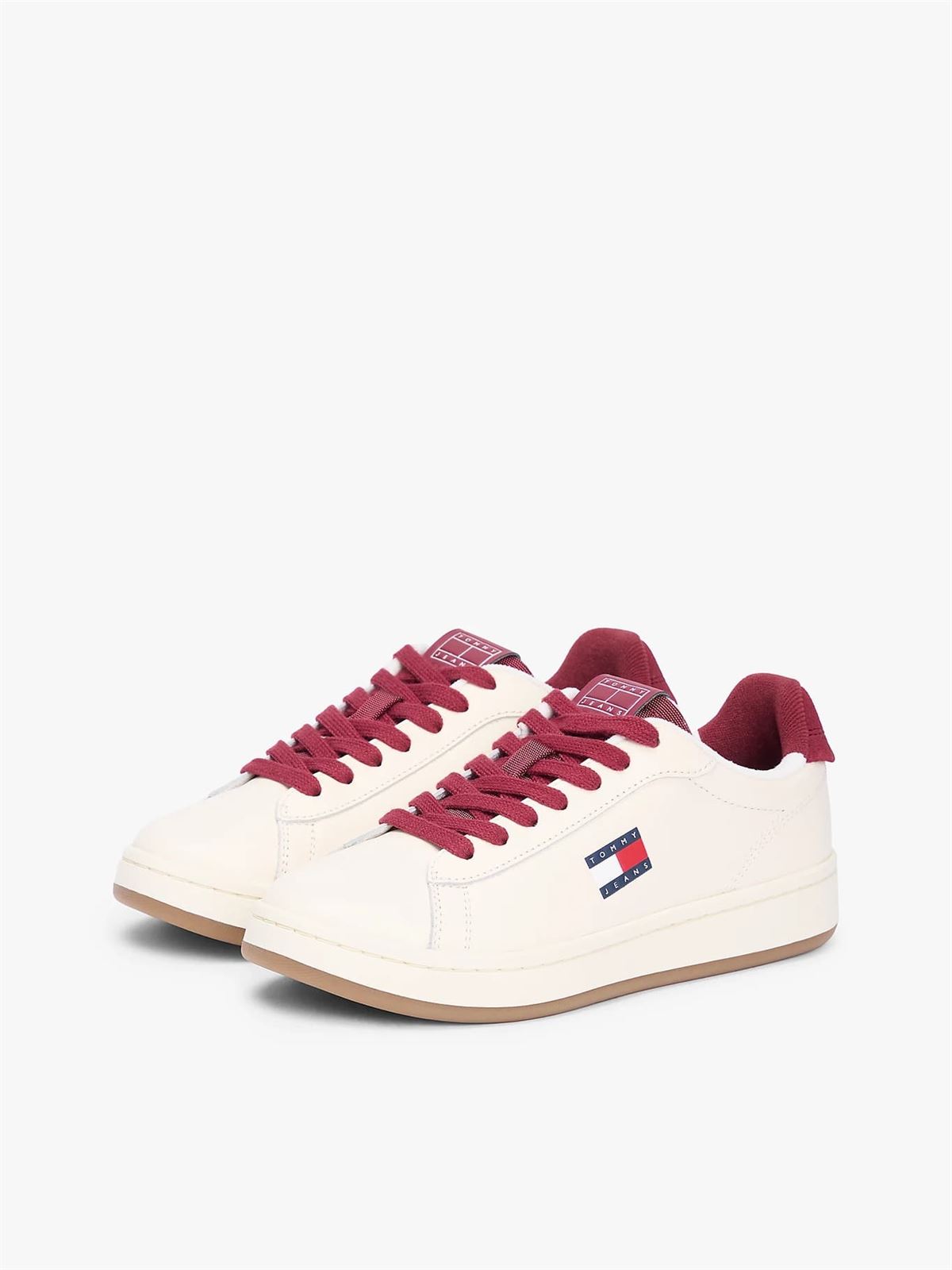 Zapatillas Tommy Jeans Calico/Deep Dahlia EN0EN028150F7W8A - Imagen 6