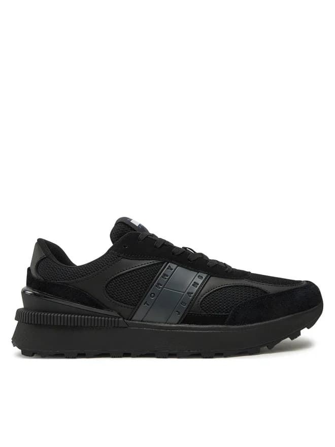 Zapatillas TOMMY JEANS EM0EM01537 BDS Black - Imagen 1
