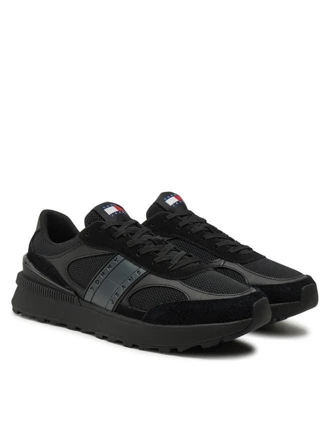Zapatillas TOMMY JEANS EM0EM01537 BDS Black - Imagen 2
