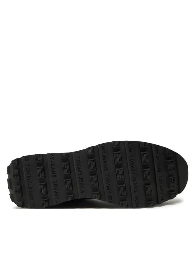 Zapatillas TOMMY JEANS EM0EM01537 BDS Black - Imagen 3