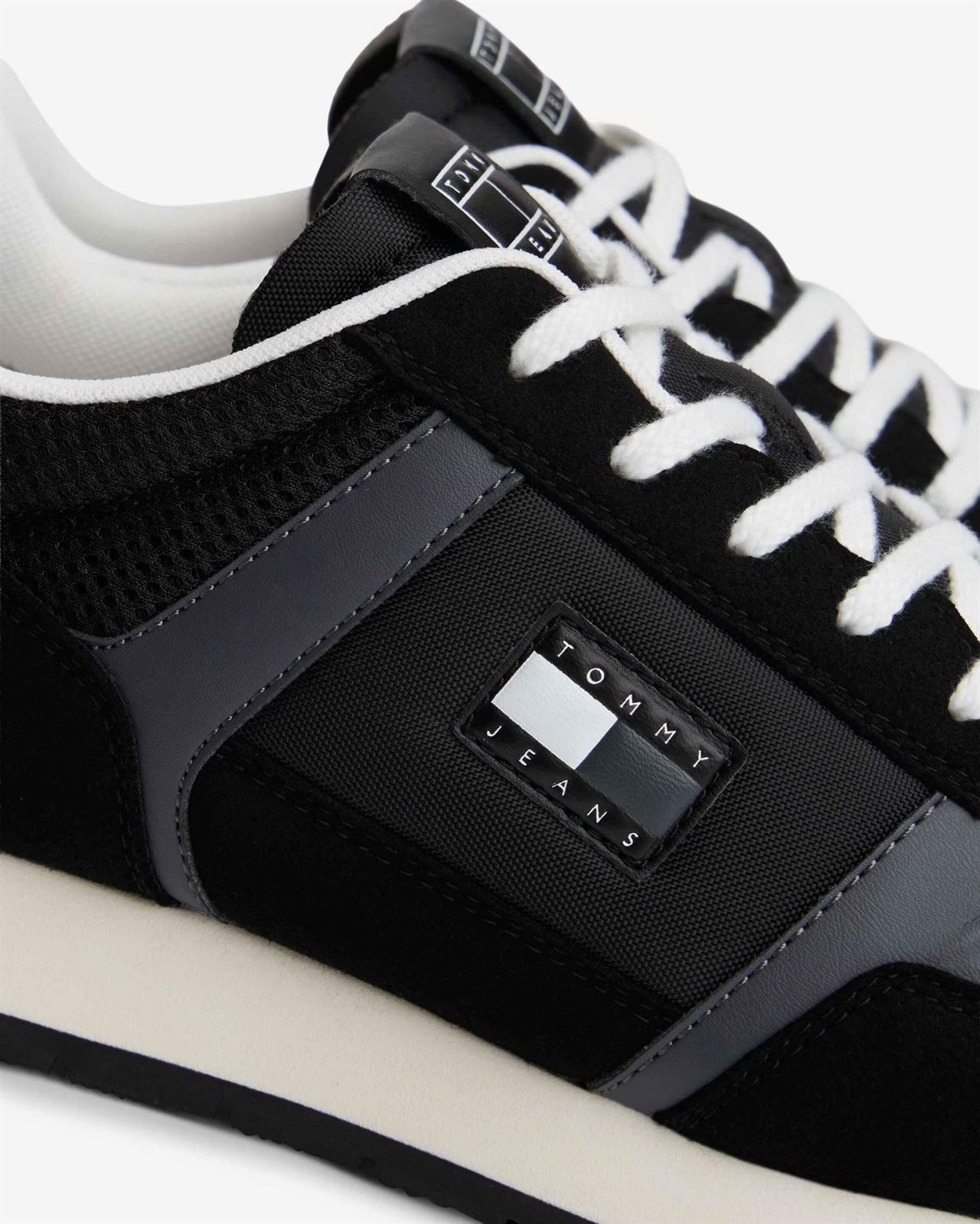 Zapatillas Tommy Jeans EM0EM01617 BDS TJM RUNNER CASUAL Black - Imagen 3