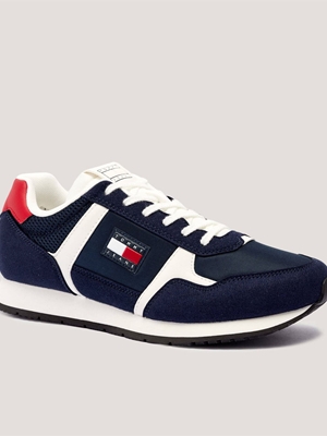Zapatillas Tommy Jeans EM0EM01617 C1G TJM RUNNER CASUAL dark night navy - Imagen 1