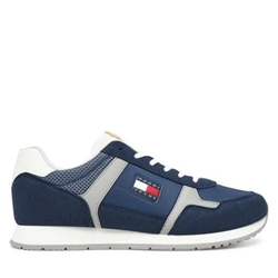 Zapatillas Tommy Jeans EM0EM01617 C1G TJM RUNNER CASUAL dark night navy - Imagen 1