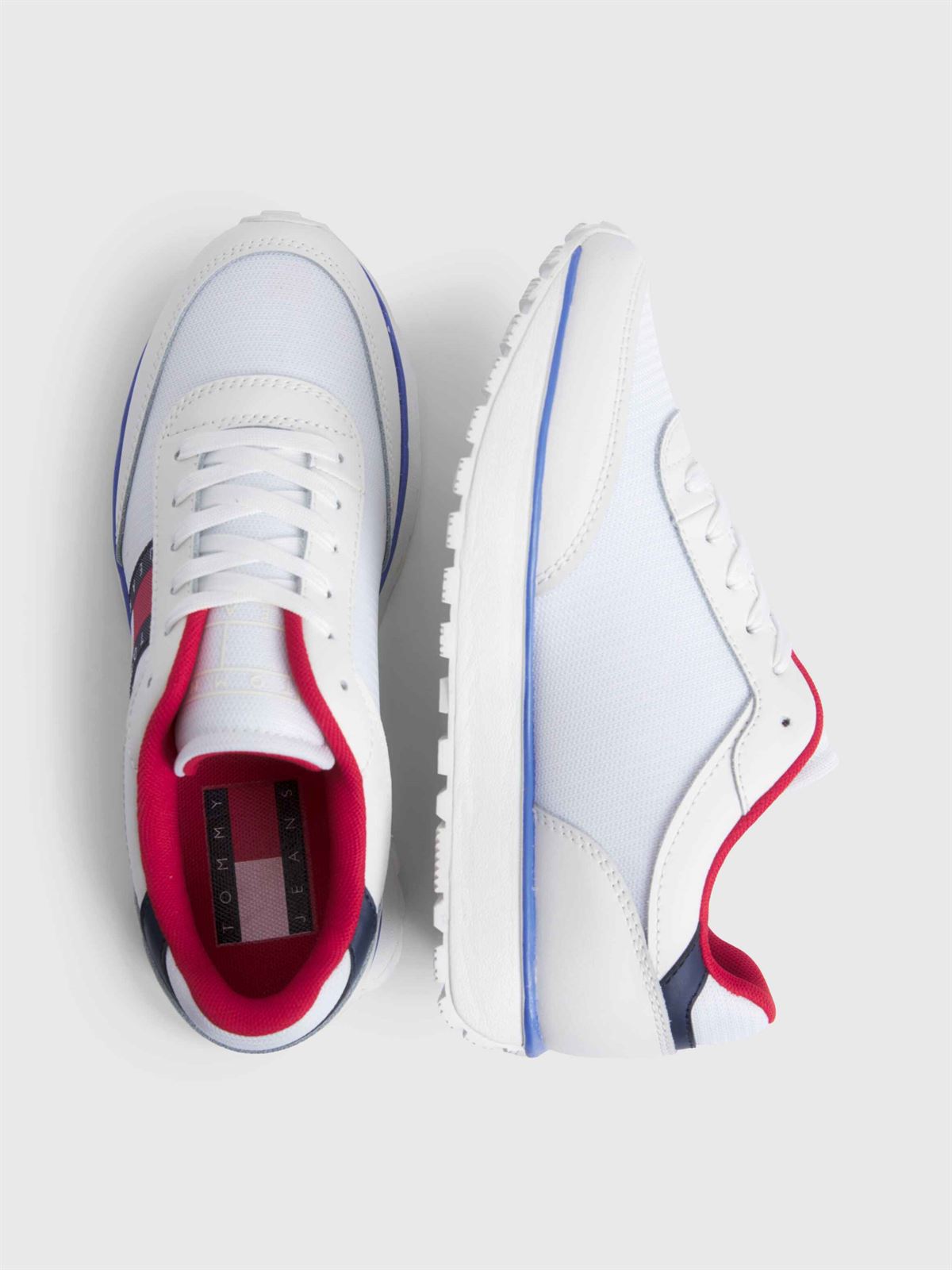 Zapatillas TOMMY JEANS EN0EN02357 YBL ecru - Imagen 5