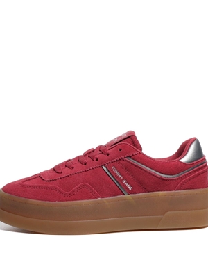 Zapatillas Tommy Jeans EN0EN02676 XJM cranberry crush - Imagen 1