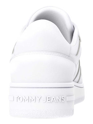 Zapatillas Tommy Jeans Retro Basquet ESS EM0EM01395 YBR white - Imagen 2