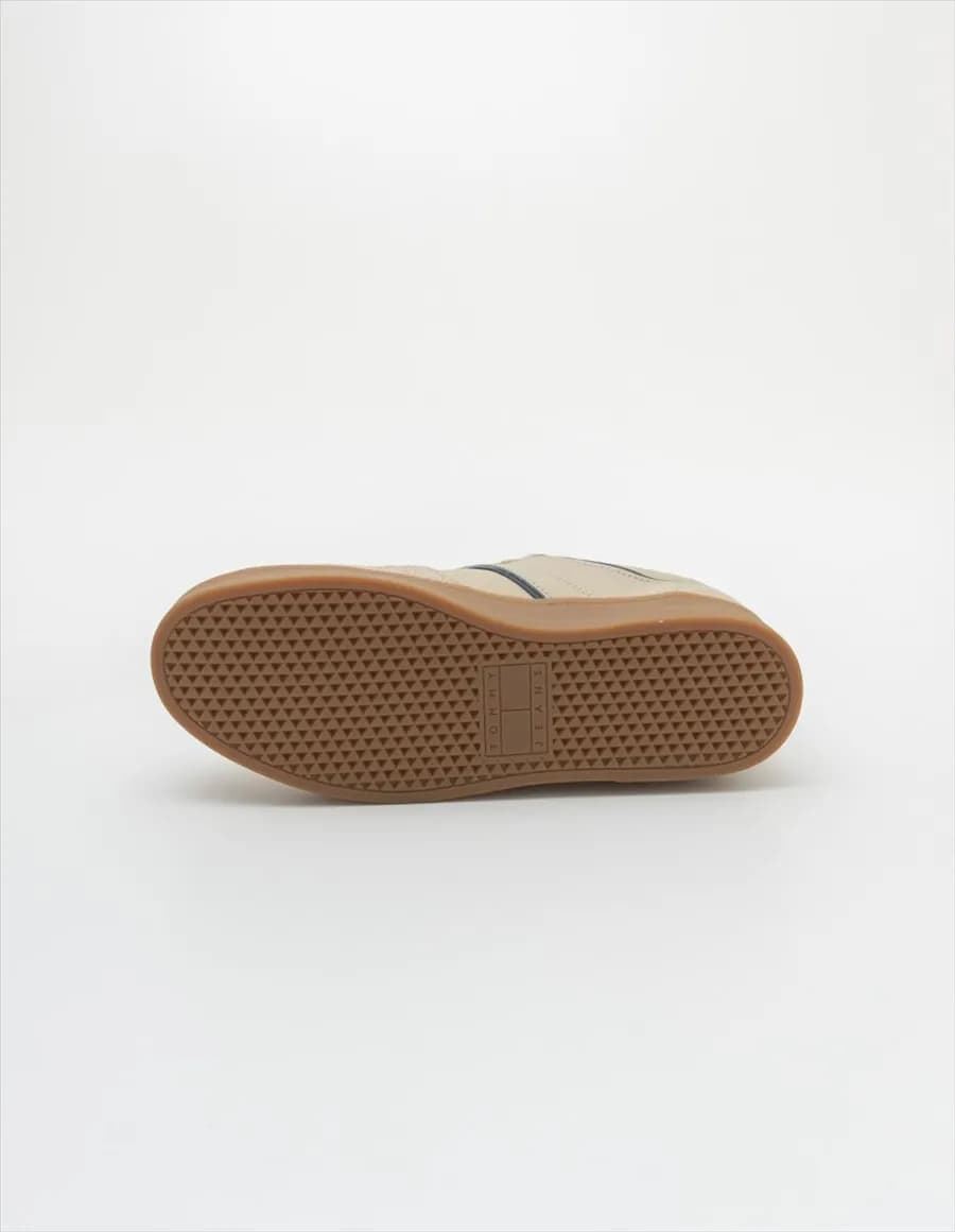 Zapatillas Tommy Jeans The Greenwich Leather Gentle Gold EM0EM01587 AB9 - Imagen 4