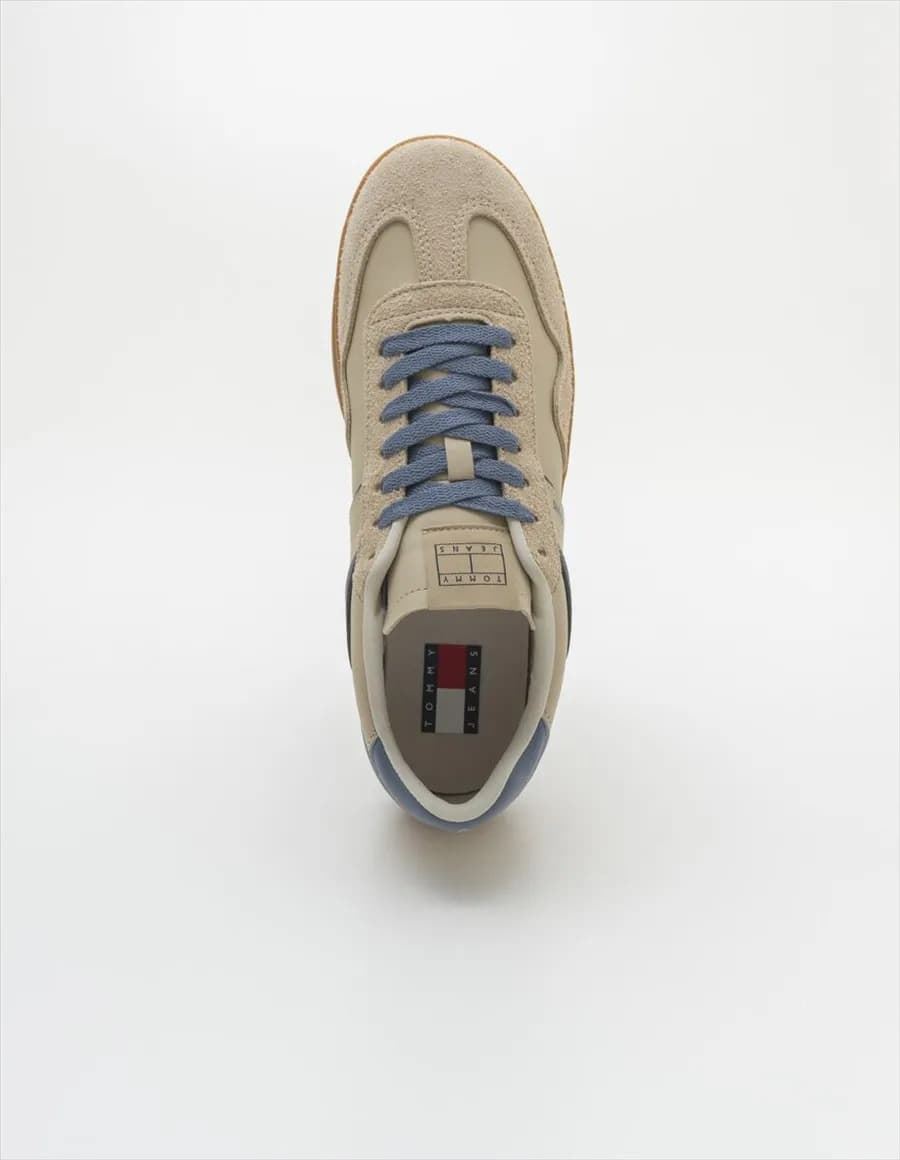 Zapatillas Tommy Jeans The Greenwich Leather Gentle Gold EM0EM01587 AB9 - Imagen 5