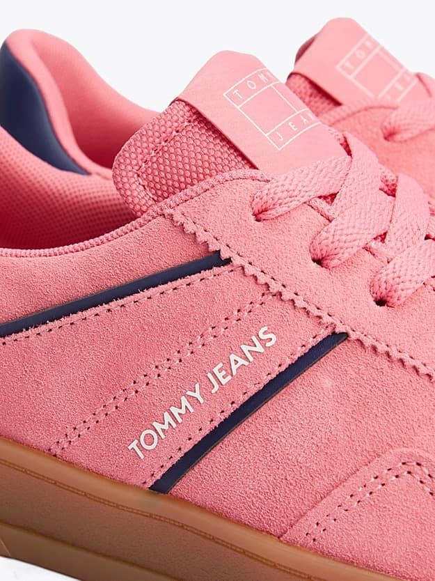 Zapatillas Tommy Jeans The Greenwich Suede Preppy Pink TIG EN0EN02696TIG - Imagen 6