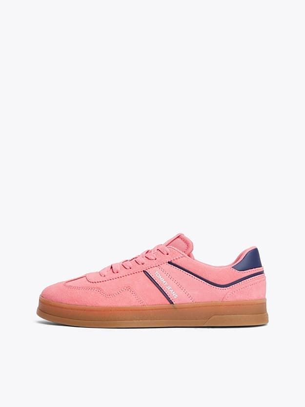 Zapatillas Tommy Jeans The Greenwich Suede Preppy Pink TIG EN0EN02696TIG - Imagen 7