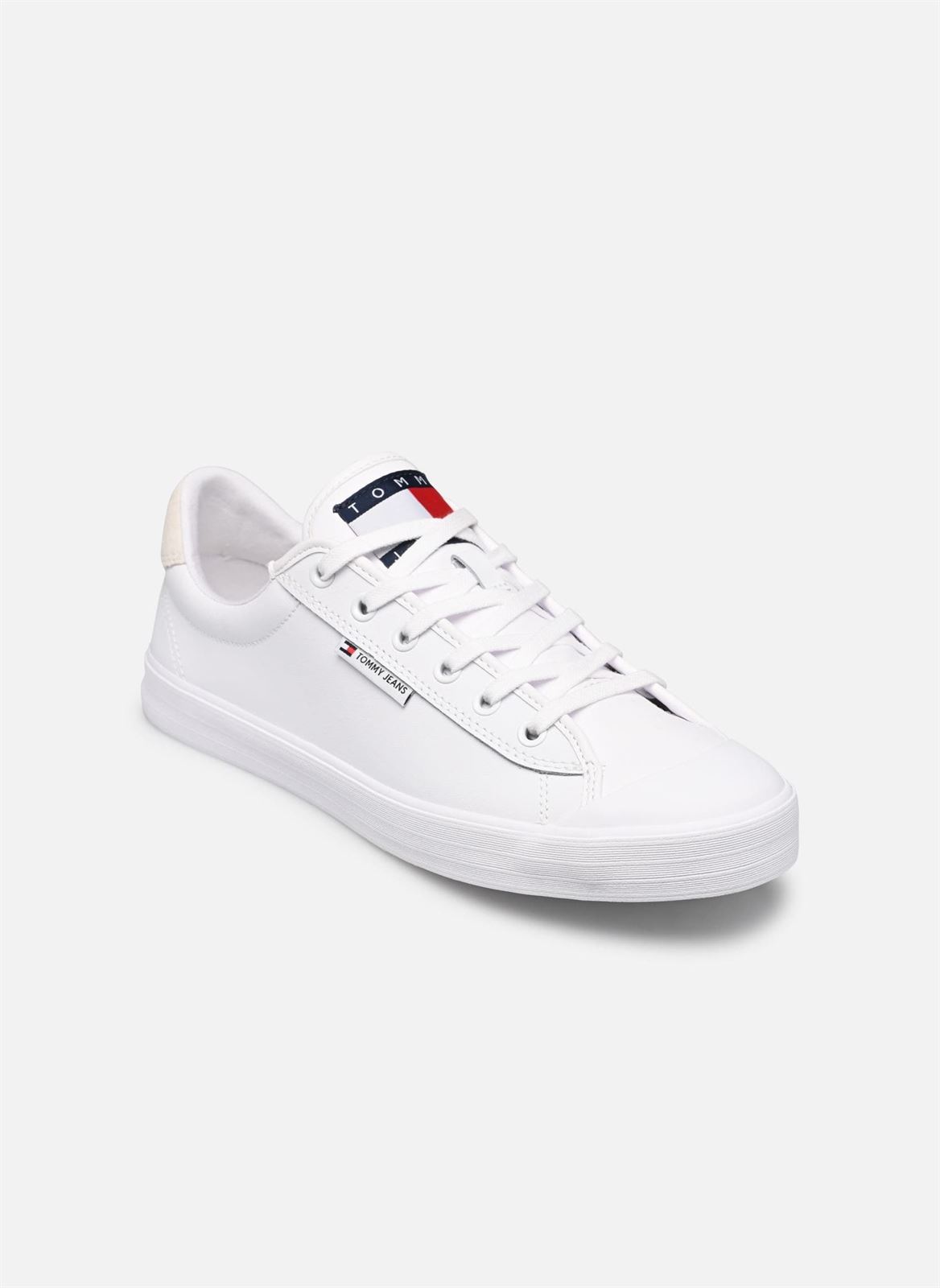 Zapatillas Tommy Jeans Vulcanized bumber EM0EM01314 YBR white - Imagen 3